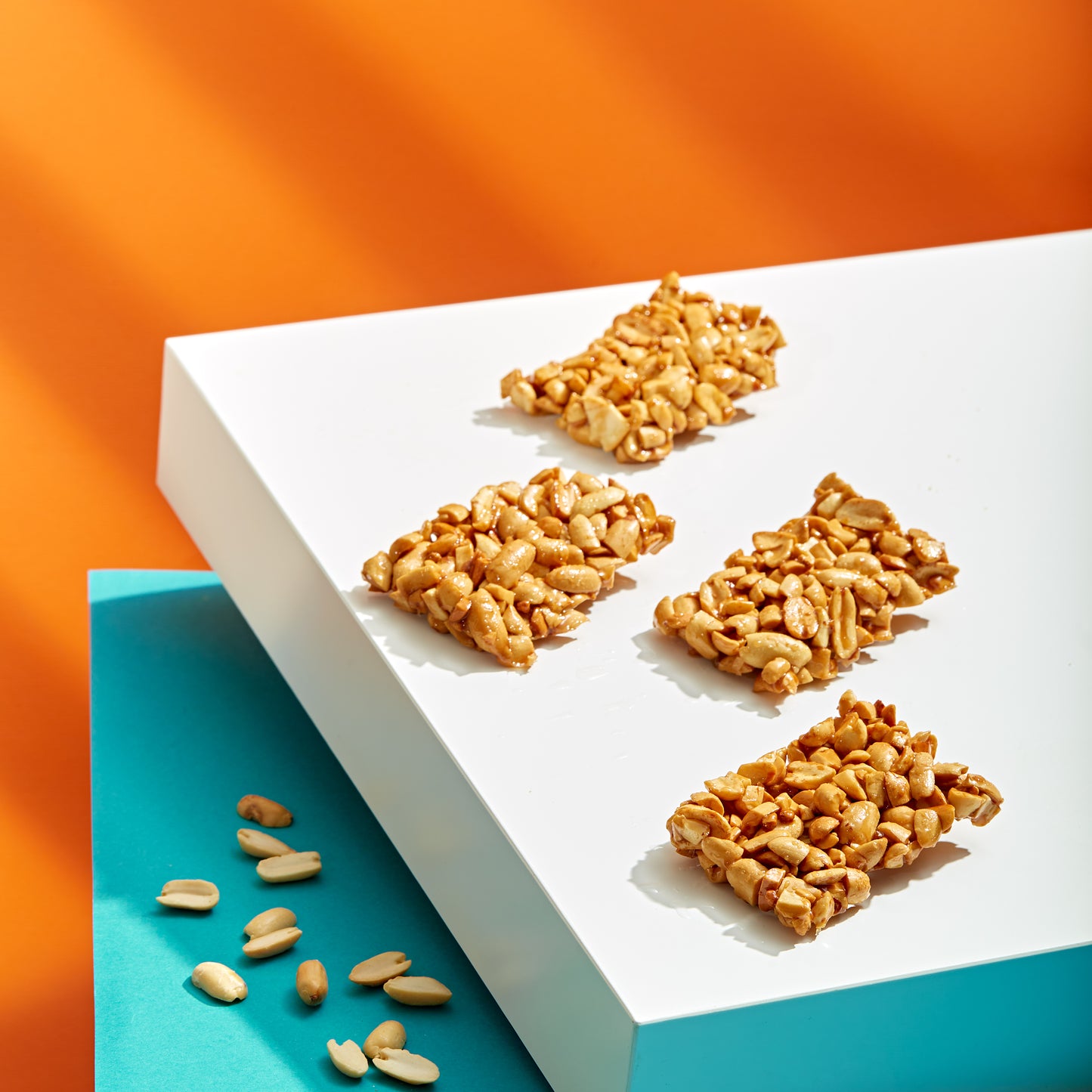 Crunchy Peanut Bars