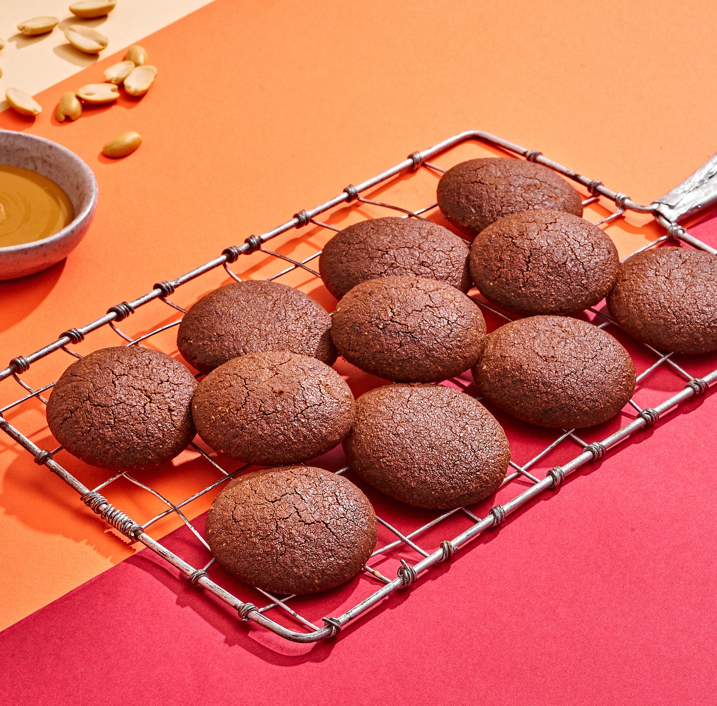 Keto Choco-Peanut Cookies