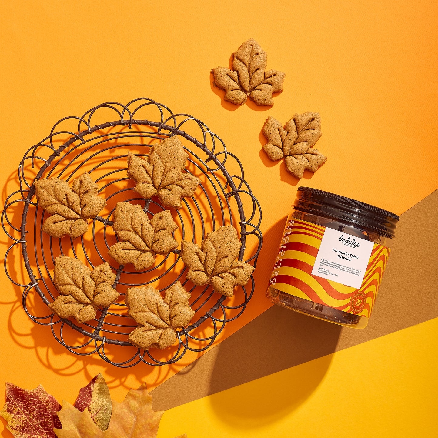 Pumpkin Spice Biscuits