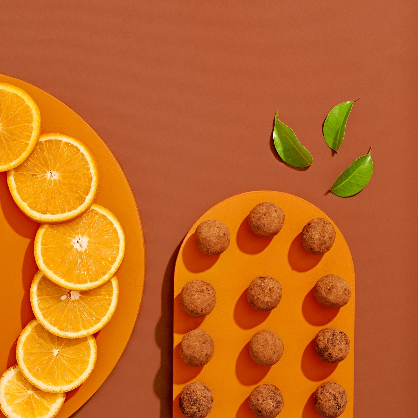 Choco-Orange Truffles