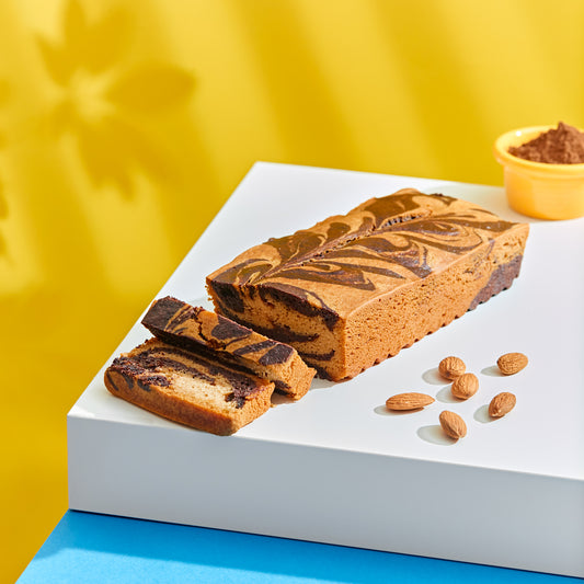 Keto Marble Pound Cake
