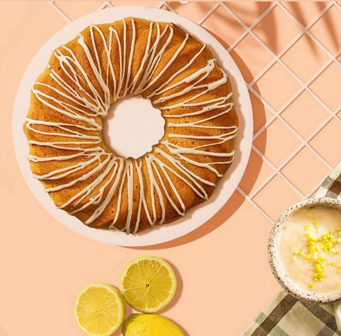 Keto Lemon Bundt Cake