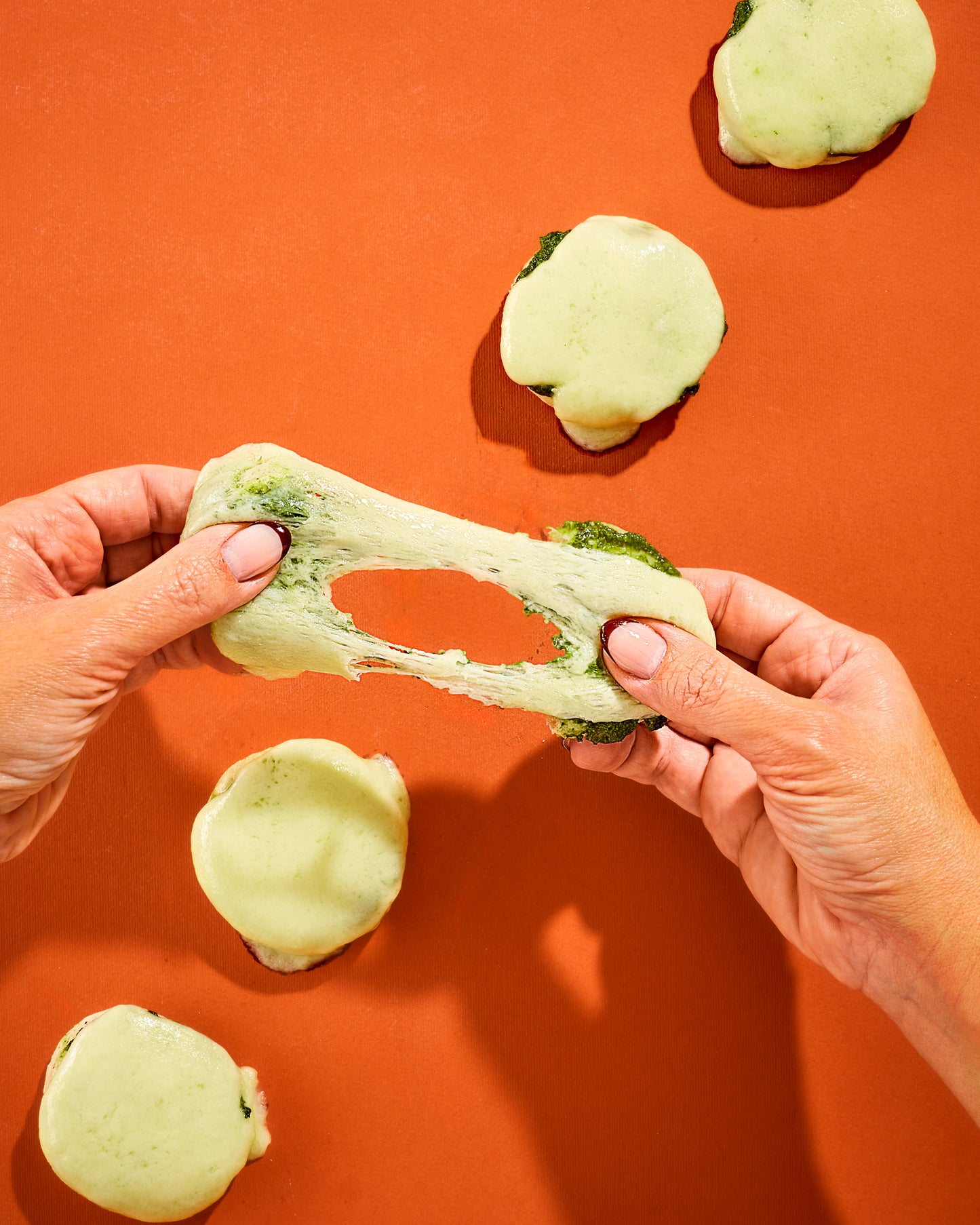 Keto Pesto Cheese Bites