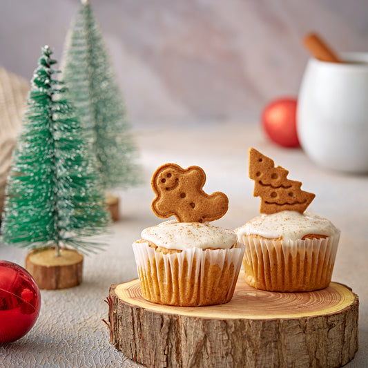 Spiced Christmas Cupcakes